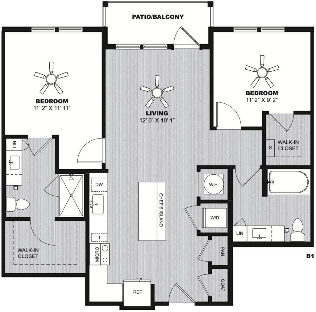 Luxury, Style, and More - B1 Floor Plan